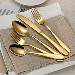 Gold cutlery